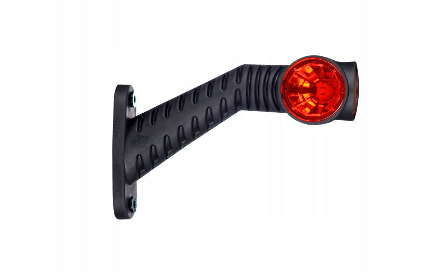 High-visibility red led marker light for enhanced safety on semitrucks, trailers, and commercial vehicles on heavy duty semitrucks, box trucks, trailers, vocational, passenger, fire trucks, and commercial vehicles.