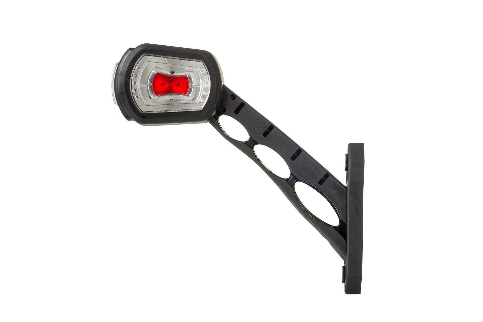 High-visibility led marker light for enhanced safety on semitrucks, trailers, and commercial vehicles on heavy duty semitrucks, box trucks, trailers, vocational, passenger, fire trucks, and commercial vehicles.