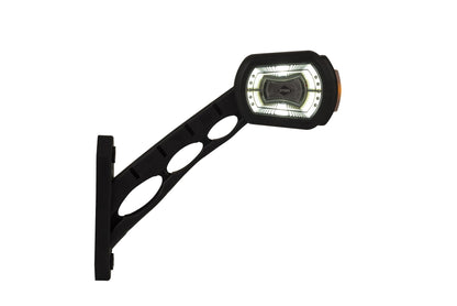 High-visibility led marker light for enhanced safety on semitrucks, trailers, and commercial vehicles on heavy duty semitrucks, box trucks, trailers, vocational, passenger, fire trucks, and commercial vehicles.